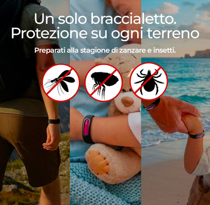 Braccialetto originale anti-zanzare (colori misti)